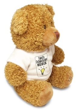 КРОВАТЬ ТЕДДИ С ВАШИМ ПРИНТОМ НА ФУТБОЛКЕ В ПОДАРОК