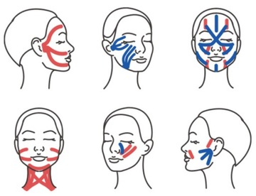 TAŚMA KINESIOTAPE FACELIFTING DO TWARZY TAPE 100cm