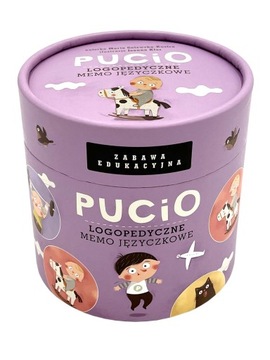 PUCIO LOGOPEDYCZNE MEMO JĘZYCZKOWE PUCIO SZT