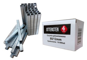 Zszywki tapicerskie do zszywacz taker TYP 80 / GA21 / 380 6mm 10tys
