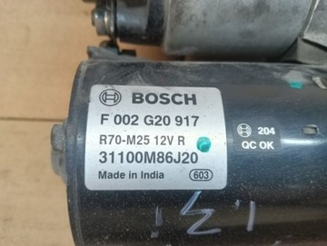 СТАРТЕР F002G20917 SUZUKI SWIFT MK7 1.3 DDIS