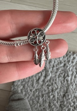 Charms Łapacz Snów Zawieszki Charms Srebro 925 + Pandora Miarka Jubilerska