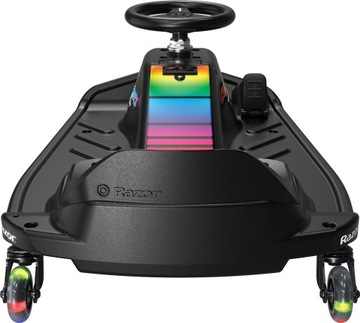 Razor CRAZY CART Shift LightShow DRIFT электрический картинг.