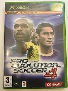 Gra PES 4 Pro Evolution Soccer 4 Microsoft Xbox Classic piłkarska