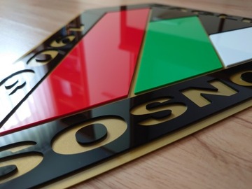 Заглембе Сосновец Герб на стене, подарок мужу, парню, сыну