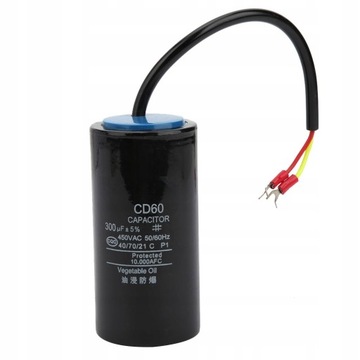 Пусковой конденсатор CD60 300мкФ 450В