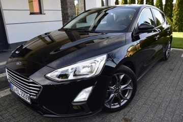 Ford Focus III Sedan Facelifting 1.0 EcoBoost 125KM 2018 Titanium* Navi* Alufelgi* Radar* Asystent* Car Play* Gwarancja* BLACK WEEK, zdjęcie 2