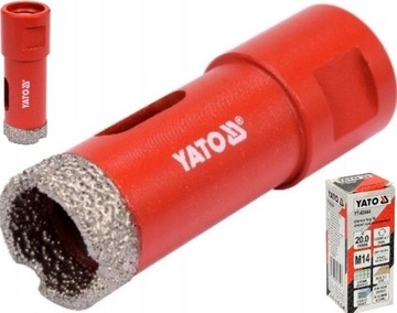 WIERTŁO DIAMENTOWE OTWORNICA DO GRESU PŁYTEK 20MM