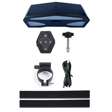 Умный задний фонарь для велосипеда с поворотниками и стоп-сигналами, фонарь с дистанционным управлением