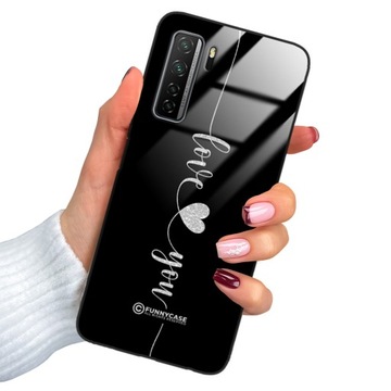 Etui Glass BROKAT do HUAWEI P40 LITE 5G TOP Wzory