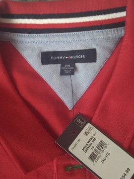 TOMMY HILFIGER KOSZULKA POLO LONG SLEEVE MĘSKA 3XL