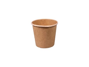 Kubek papierowy shot 40 ml kraft - 50 sztuk