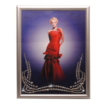 Фоторамка подарок на свадьбу, день рождения, Swarovski