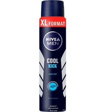 NIVEA COOL KICK DEZODORANT Antyperspirant 250ML
