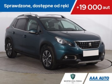 Peugeot 2008 I SUV Facelifting 1.6 BlueHDi 99KM 2017 Peugeot 2008 1.6 BlueHDi, Skóra, Klima