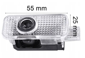 Светодиодный проектор логотипа AUDI S-line A3 A4 A5 A6 Q5 Q7