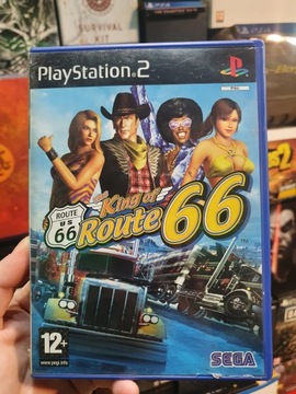 КОМПЛЕКТ THE KING OF ROUTE 66 PS2, ХОРОШЕЕ СОСТОЯНИЕ