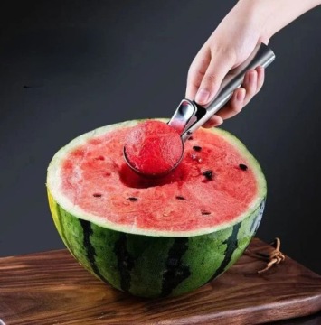 ЛОЖКА ДЛЯ МОРОЖЕНОГО, КАРТОФЕЛЯ, РИСА, БОЛЬШАЯ СТАЛЬНАЯ РУЧКА-РУЧКА