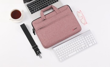 Сумка для ноутбука, чехол для ноутбука, розовый, 17 дюймов