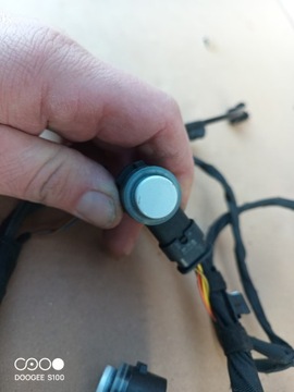 PASSAT B8 INSTALACE NÁRAZNÍKU PŘEDNÍ PDC + ČIDLA BÍLÁ PERLA