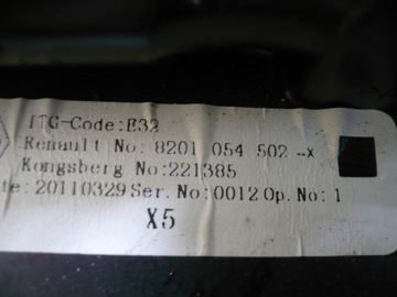 RENAULT LATITUDE TÁHLO VOLIČ ŘAZENÍ AUTOMAT