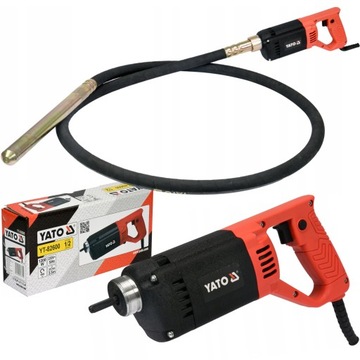 YATO WIBRATOR ZAGĘSZCZARKA DO BETONU 1200W + BUŁAWA 3M YT-82600