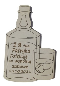 MAGNES podziękowanie dla gości upominek pamiątka na każdą okazję 18 40