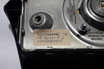 AIRBAG ŘIDIČE RENAULT MASTER II FURGON (FD) 8200063449 2.5L DIESEL 84KW
