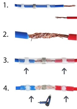 ТРУБКИ, КРЫШКИ ТЕРМОУРУЧИВАЮЩИЕСЯ РУБАШКИ С ЖЕСТЯНОЙ 50 шт.