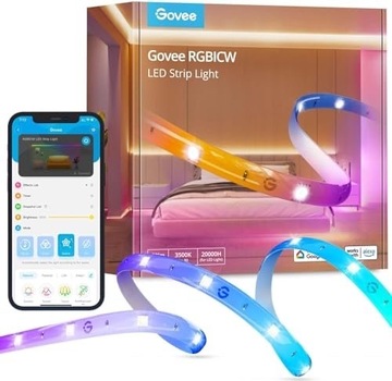 Taśma LED Govee RGBIC H61BC 10 M