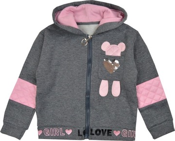 Толстовка FOFO + Брюки УТЕПЛЕННЫЙ СПОРТИВНЫЙ КОСТЮМ 110/116см