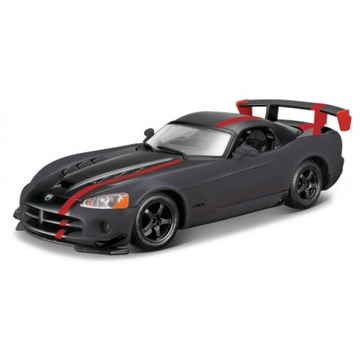 МОДЕЛЬ BURAGO 1:24 DODGE VIPER СЕРЫЙ МЕТАЛЛ