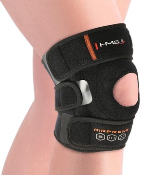 Orteza Kolana Stabilizator z Wsparciem Rzepki, Opaska na Kolano Elastyczna