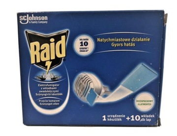 Na komary RAID (Elektrofumigator +70 pasków) OEM
