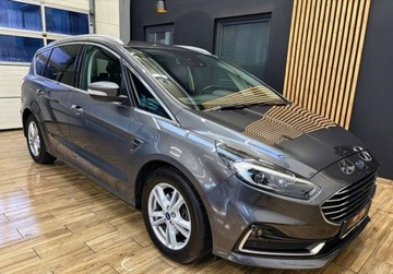 Ford S-Max II Van 2.0 EcoBlue 190KM 2019 Ford S-Max LIFT 2.0 190KM navi GWARANCJA bezwypadkowy 7os NOWA SKRZYNIA, zdjęcie 4