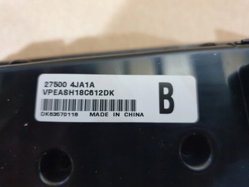 NISSAN NAVARA D23 PANEL KLIMATIZACE 27500 4JA1A