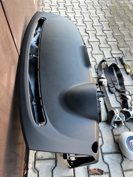 FIAT 500 lift 15r deska airbag poduszki pasy kokpit Oryginał