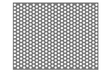 BLACHA PERFOROWANA 1000 x 2000 OC 1 mm 5 - 8 KOŁA