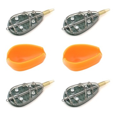 ZESTAW 4 Koszyków Do Metody METHOD FEEDER +2 FORMA