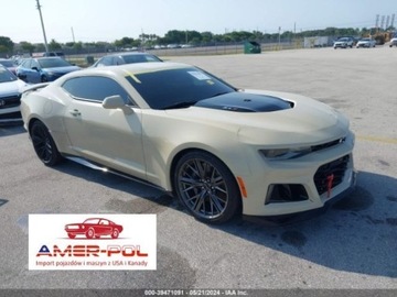 Chevrolet Camaro VI 2023 Chevrolet Camaro 2023, 6.2, ZL1, od ubezpieczalni 6.2 Benzyna 650KM