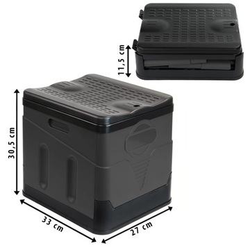 ТУАЛЕТ ДЛЯ КЕМПИНГА, МОБИЛЬНЫЙ, ПОРТАТИВНЫЙ ДЛЯ УЧАСТКА, СКЛАДНОЙ, 20Л