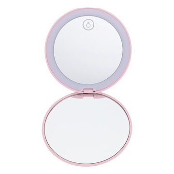 Косметическое зеркало со светодиодной подсветкой Маленькое дорожное зеркало