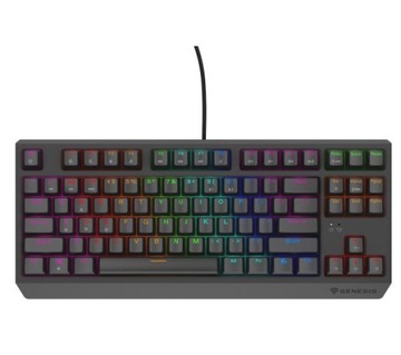 Klawiatura mechaniczna Genesis Thor 230 TKL Lite Outemu Red USB RGB