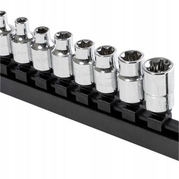 Zestaw / komplet nasadek 3/8'' TORX 8el.