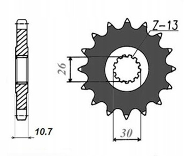 YAMAHA FZS 1000 FAZER DRIVE SET 01-05 ЗОЛОТОЙ