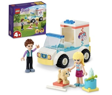 LEGO FRIENDS 41694 KARETKA KLINIKI DLA ZWIERZĄTEK