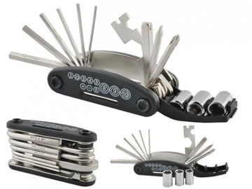ZESTAW KLUCZY ROWEROWYCH ROWERU IMBUS KLUCZ 16w1