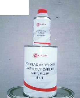 Podkład akrylowy - 2K Primer 5:1 + UTW - Grafit 1L