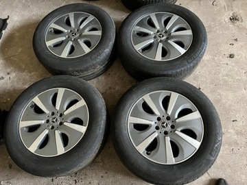 4× DISK HLINÍK MERCEDES-BENZ OE GL W166 8.5" X 19" 5X112 ET 62