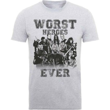 KOSZULKA Suicide Squad Worst Heroes Cotton T-Shirt